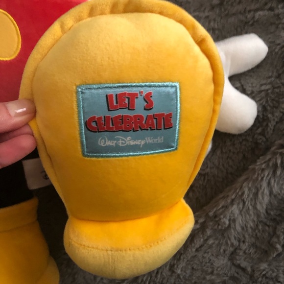 NWOT (Disney) Birthday Mickey Plush - Picture 3 of 6